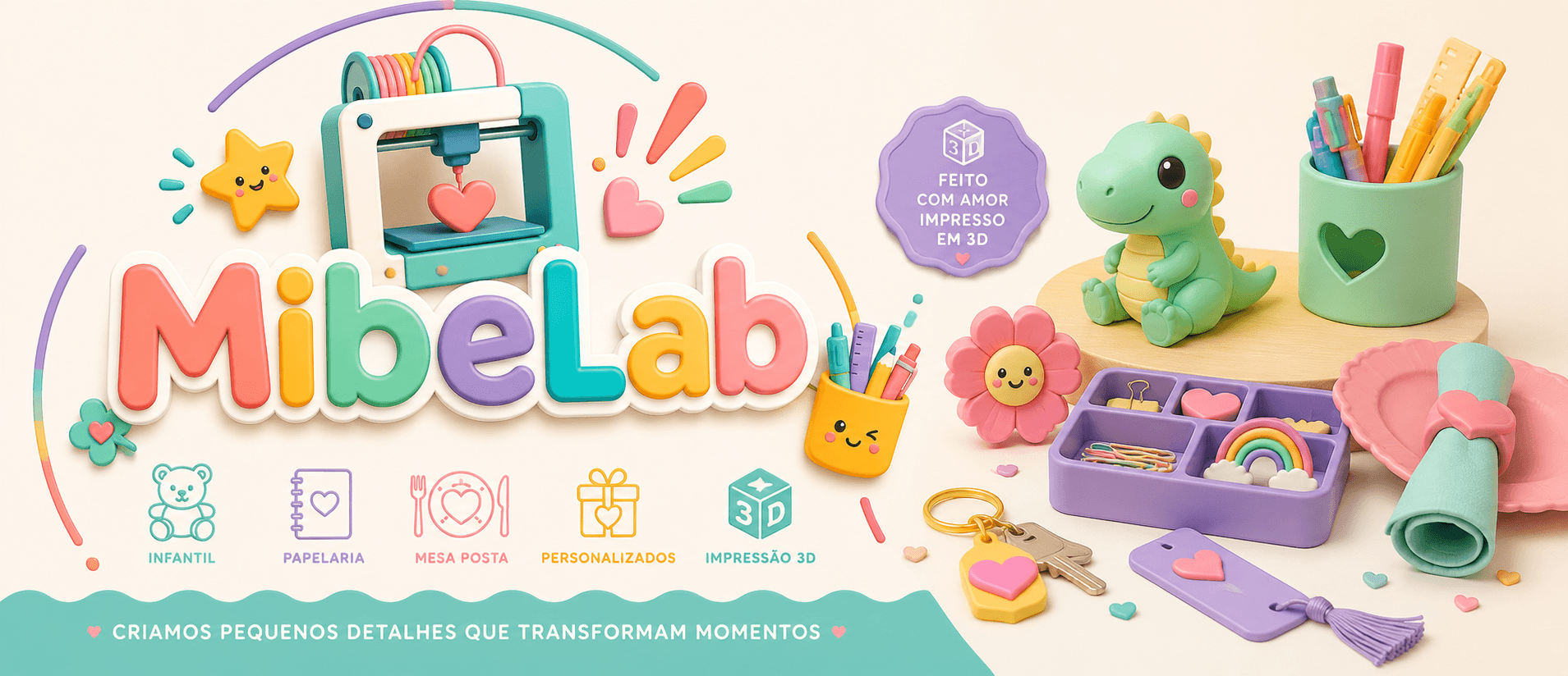 Cubo MibeLab Decorativo